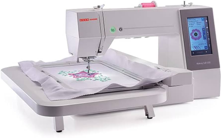 Memory Craft 550E Sewing and Embroidery Machine